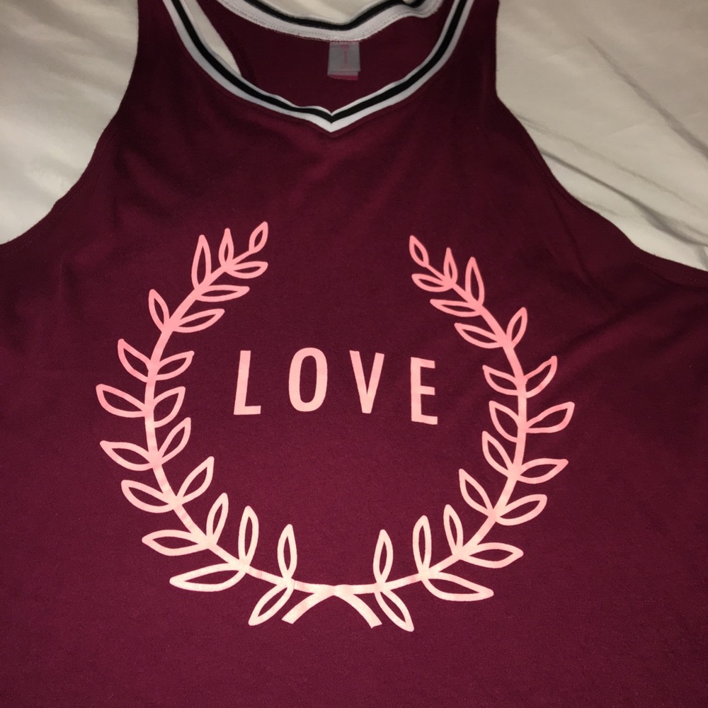 Maroon shirt